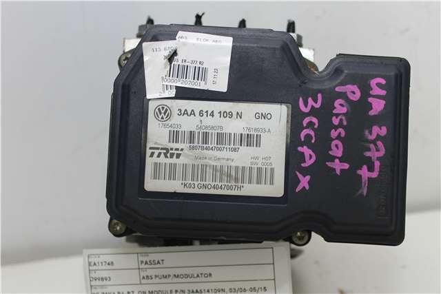 Used Volkswagen, Passat Abs Pump/Modulator 3C/Mk6 B6 B7 On Module P/N 3Aa614109N 03/06 05/15 2011 – image 2 - All Good Parts