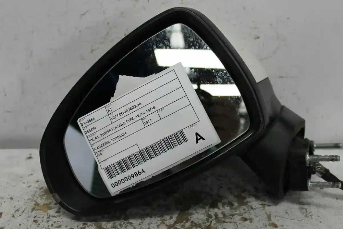 Used Audi, A1 Left Door Mirror 8X A1 Power Folding Type 12/10 10/18 2011 – image 1 - All Good Parts