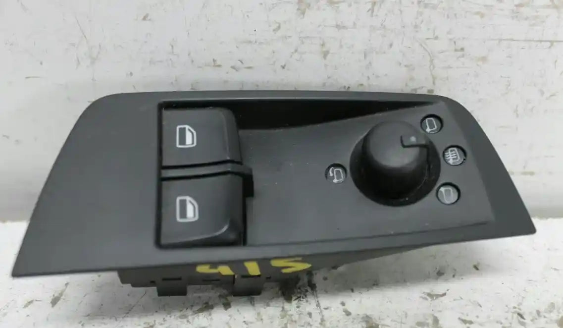 Used Audi, A1 Power Window Switch Rh Front (Master Switch) 3Dr Hatch 8X 12/10 05/13 2011 – image 1 - All Good Parts