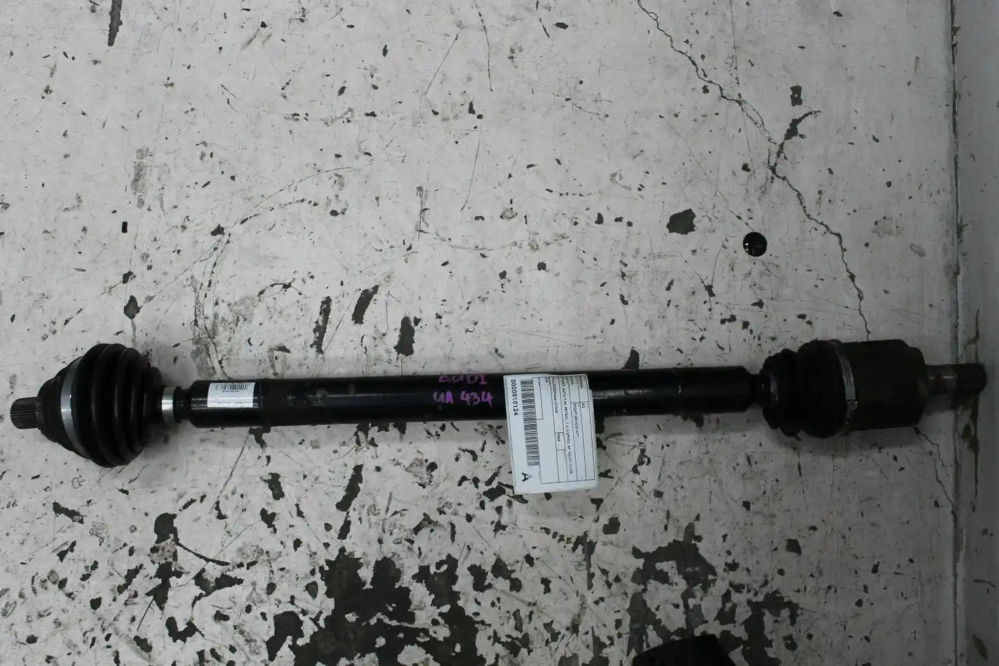 Used Audi, A3 Right Driveshaft Front Auto T/M Petrol 1.6 6 Speed 8P 06/04 09/08 2004 – main images - All Good Parts