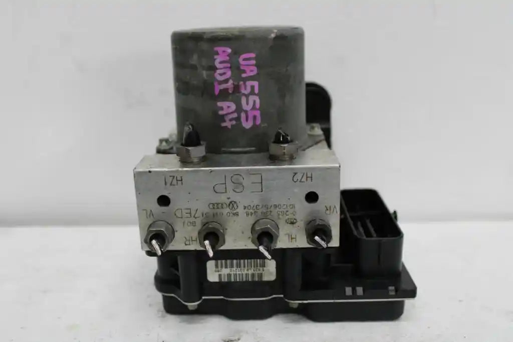 Used Audi, A4 Abs Pump/Modulator B8 8K, P/N 8K0907379Bf, 02/08-01/16 J12514 2010 – main images - All Good Parts
