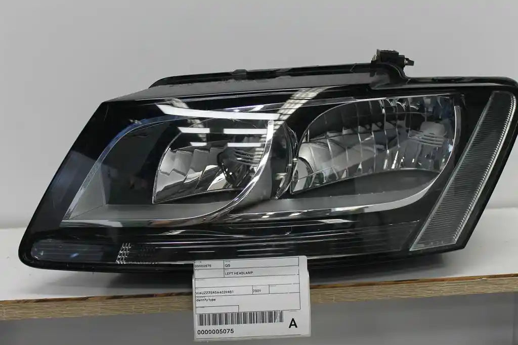 Used Audi, Q5 Left Headlamp 8R Halogen Type 03/09 10/12 2009 – image 1 - All Good Parts