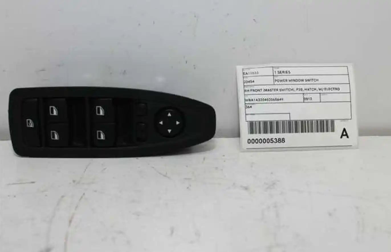 Used BMW, 1 Series Power Window Switch Rh Front (Master Switch) F20 Hatch W/ Electro Chromatic Mirror Type 06/11 04/19 2012 – image 1 - All Good Parts
