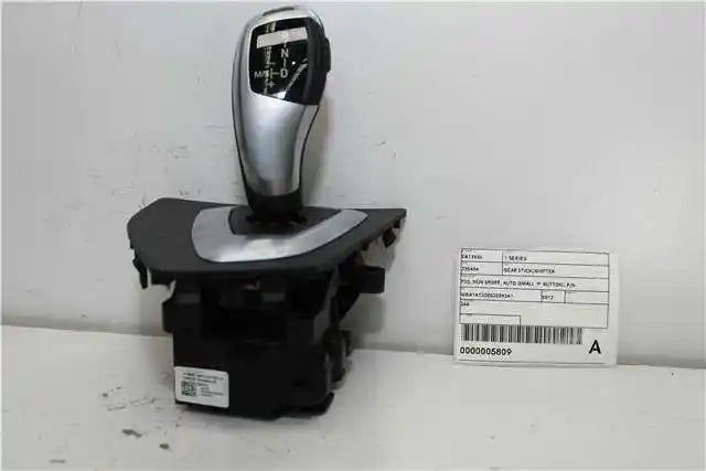 Used BMW, 1 Series Gear Stick/Shifter F20 Non Sport Auto (Small 'P' Button) P/N 61319296897 06/11 04/19 2012 – image 1 - All Good Parts