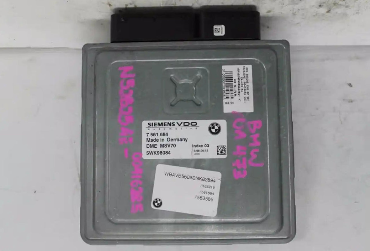 Used BMW, 3 Series Ecu 2.5 Petrol Auto T/M Ecu Only E90 E93 03/05 09/13 2006 – main images - All Good Parts