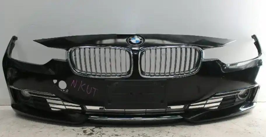 Used BMW, 3 Series Front Bumper F30 Sedan Standard W/ H/Lamp Washer Non Park Sensor Type 11/11 12/15 2013 – image 1 - All Good Parts