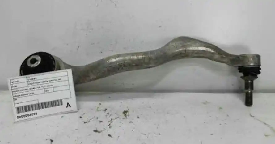 Used BMW, 3 Series Right Front Lower Control Arm Front (Curved) Sedan F30 11/11 02/19 2013 – image 1 - All Good Parts