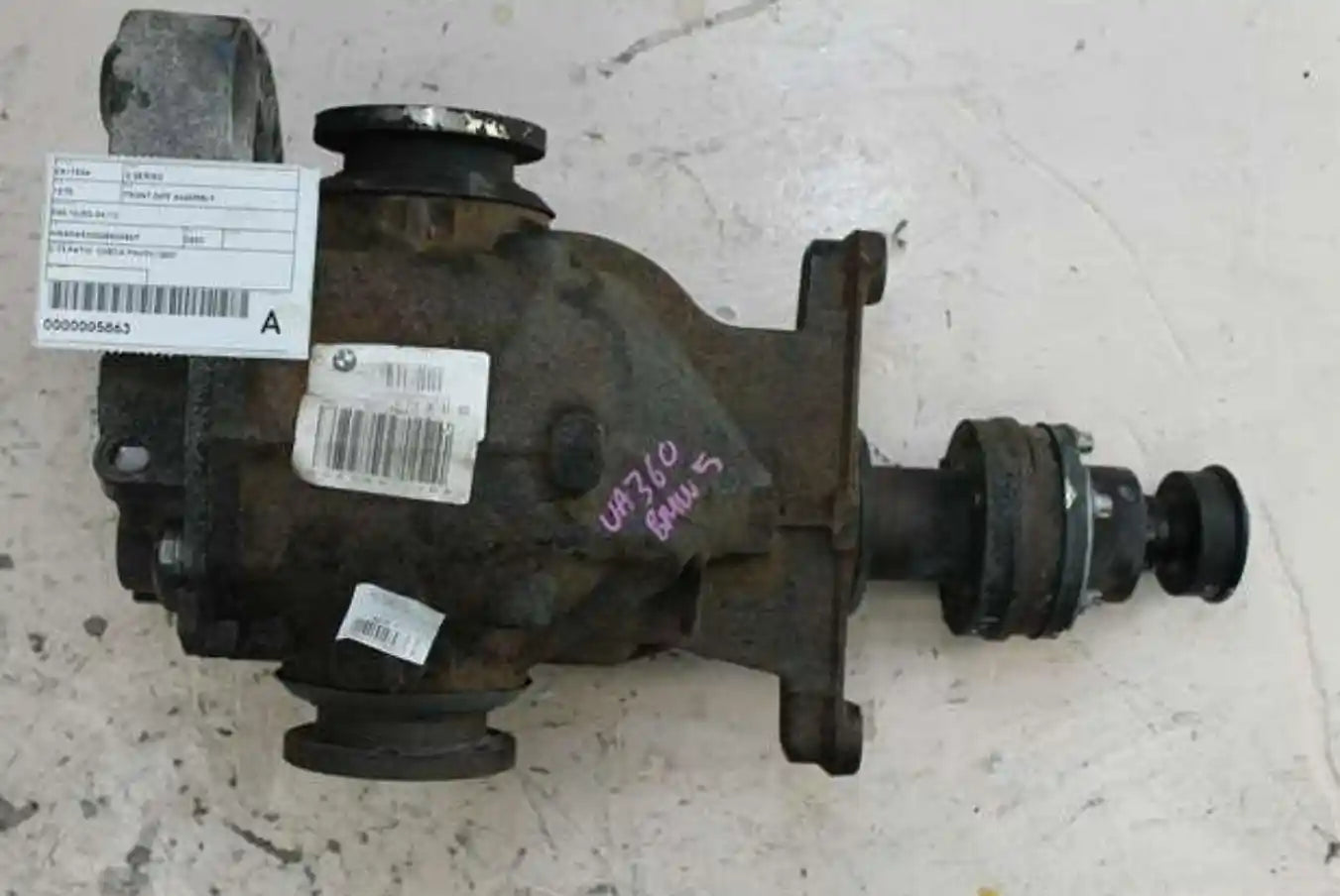 Used BMW, 5 Series Front Diff Assembly E60 10/03 04/10 2003 – image 1 - All Good Parts