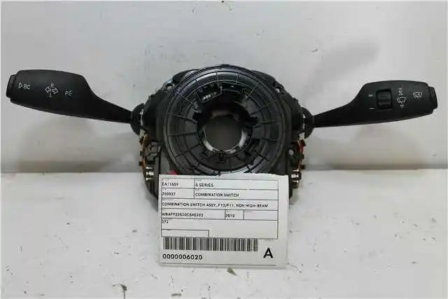 Used BMW, 5 Series Combination Switch Combination Switch Assy F10/F11 Non High Beam Assist Type Sedan/Wagon 05/10 01/17 2010 – image 1 - All Good Parts