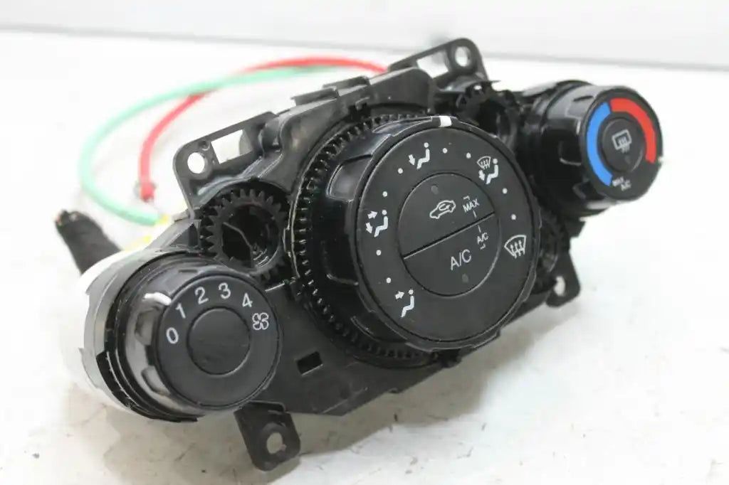 Used Ford, Fiesta Heater/Ac Controls Standard Type, Black, W/ Black Surround Type, Ws-Wz, 10/08-12/19 J45271 2017 – image 2 - All Good Parts