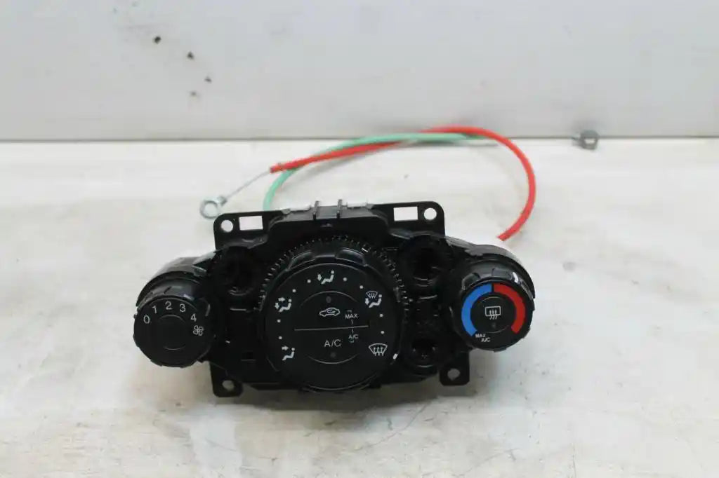Used Ford, Fiesta Heater/Ac Controls Standard Type Black W/ Grey Surround Type Ws Wz 10/08 12/19 2010 – main images - All Good Parts