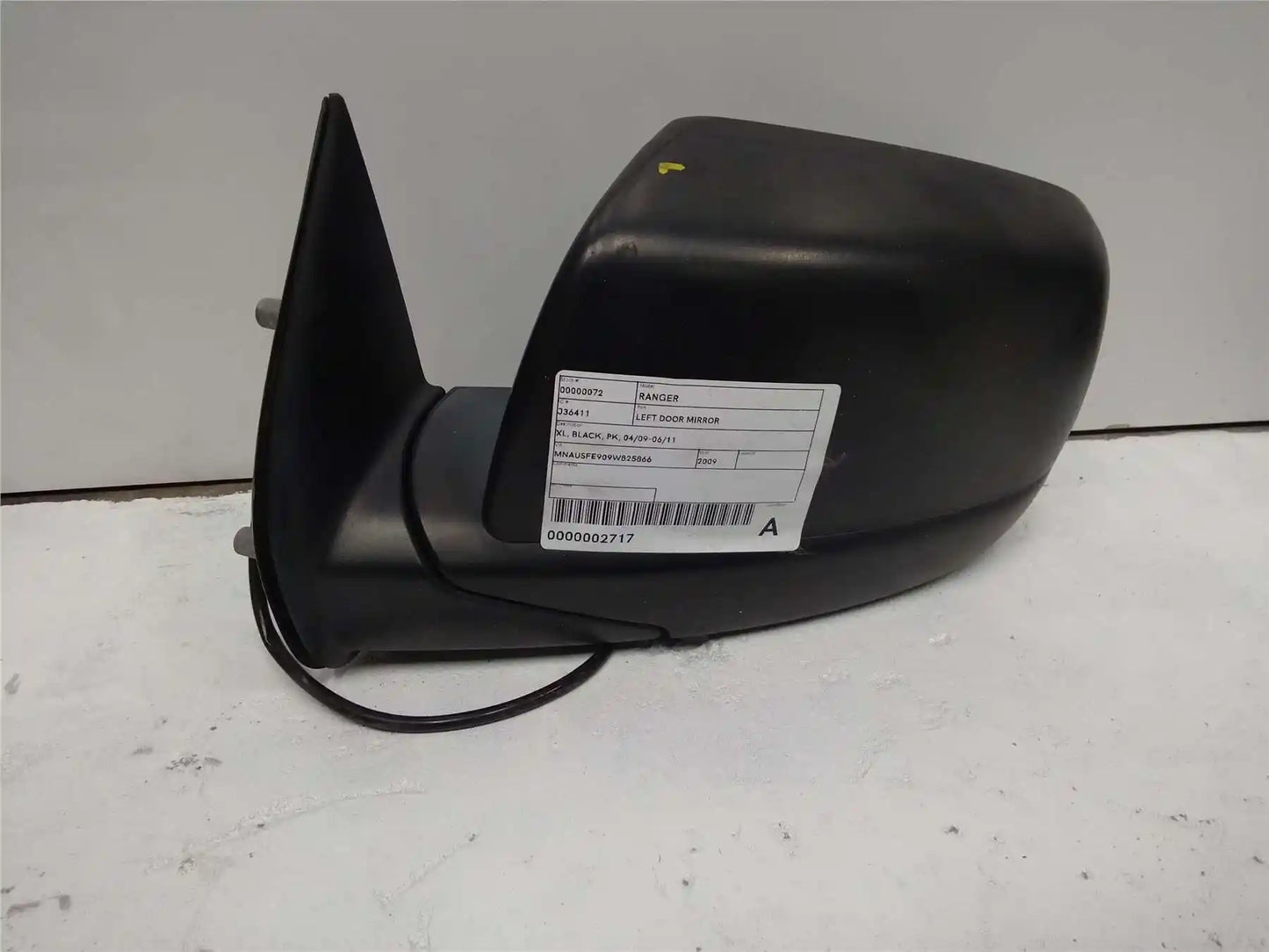 Used Ford, Ranger Left Door Mirror Xl Black Pk 04/09 06/11 2009 – image 1 - All Good Parts