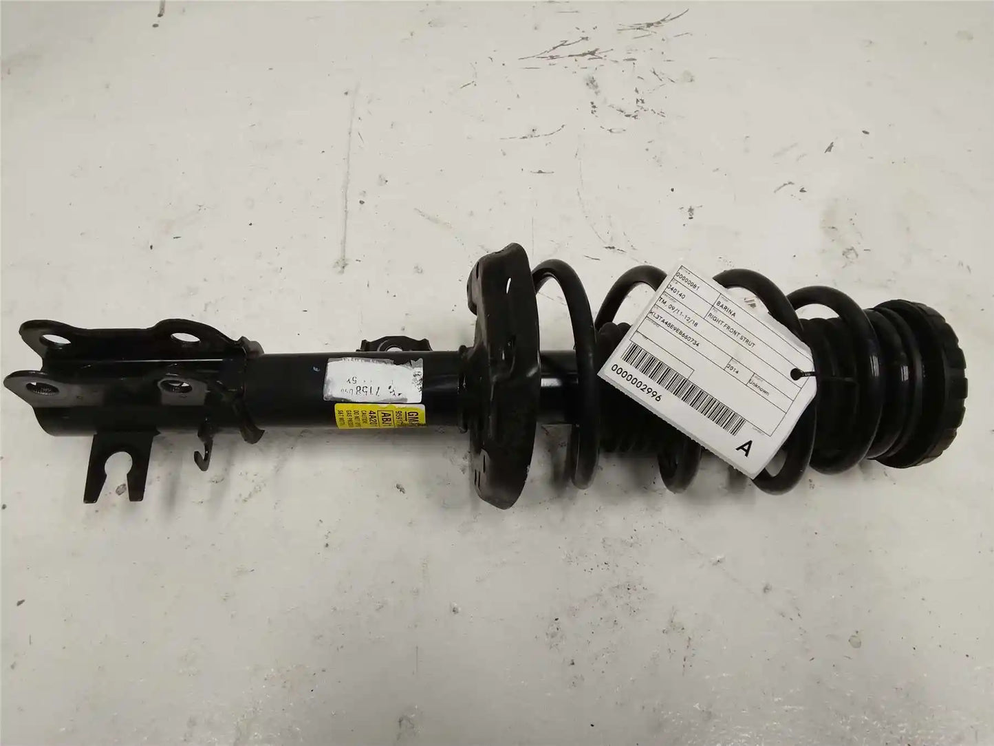 Used Holden, Barina Right Front Strut Tm 09/11 12/18 2014 – image 1 - All Good Parts