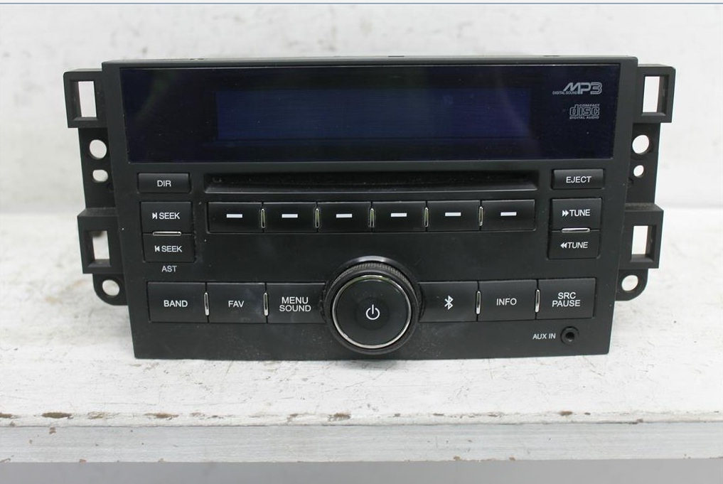 Used Holden, Captiva Stereo/Head Unit Dash Radio Control/Head Unit Single Disc Cd Player Lx/Ls/Lt/Ltz/Captiva 7 (4Th Vin = C) Cg 07/12 09/15 2013 – image 1 - All Good Parts