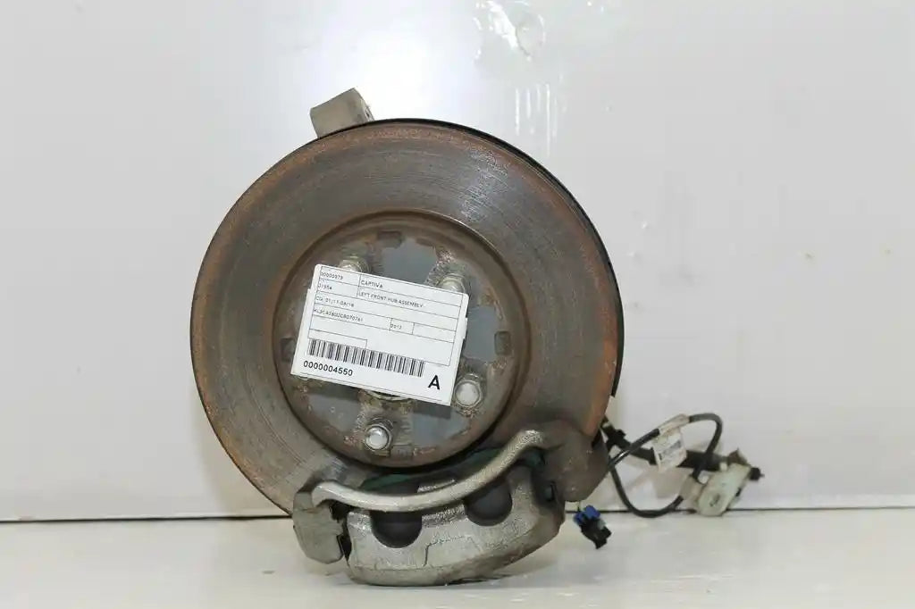 Used Holden, Captiva Left Front Hub Assembly Cg 01/11 06/18 2012 – image 1 - All Good Parts