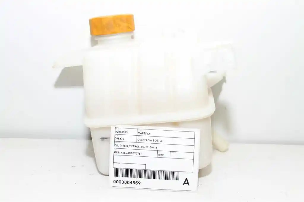 Used Holden, Captiva Overflow Bottle Cg Diesel/Petrol 02/11 06/18 2012 – image 1 - All Good Parts