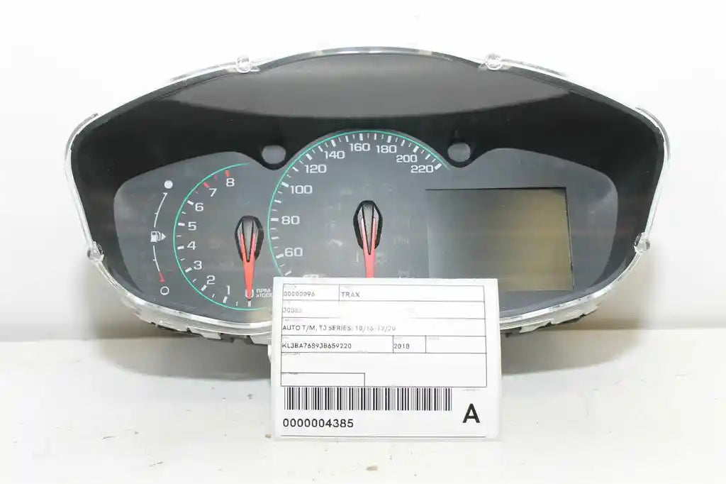 Used Holden, Trax Instrument Cluster Auto T/M Tj Series 10/16 12/20 2018 – image 1 - All Good Parts