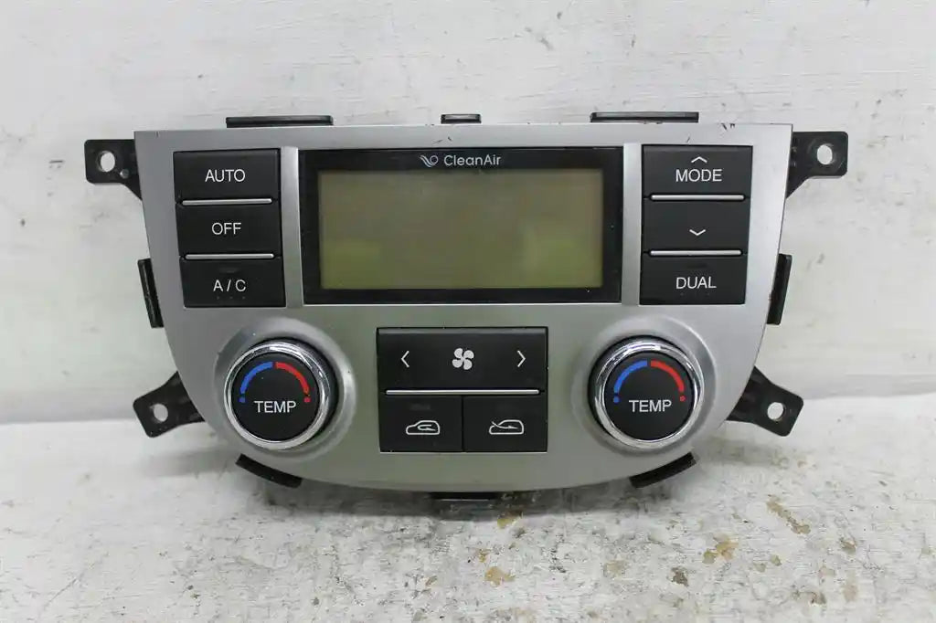 Used Hyundai, Santa Fe Heater/Ac Controls Climate Control Type Cm Chrome Knobs R Series 09/09 06/12 2010 – image 1 - All Good Parts