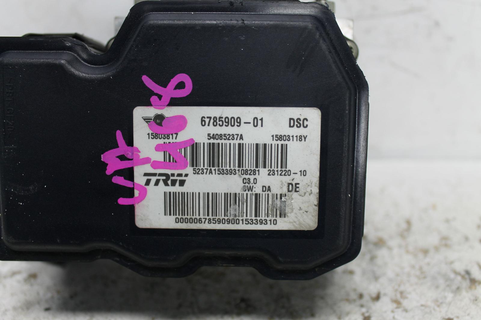 Used MINI, Cooper Abs Pump/Modulator R55/R56/R57 W/ Dsc Type 03/07 07/10 2008 – image 2 - All Good Parts