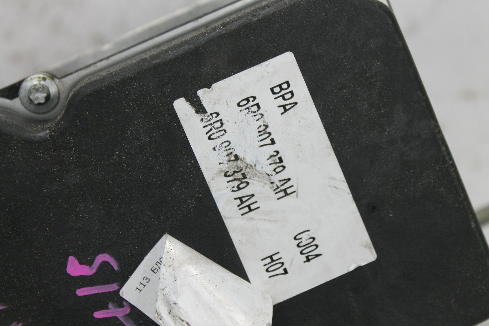 Used Audi, A1 Abs Pump/Modulator On Alloy P/N 6R0614517Am On Module P/N 6R0907379Bb 8X 04/11 11/12 2011 – image 2 - All Good Parts