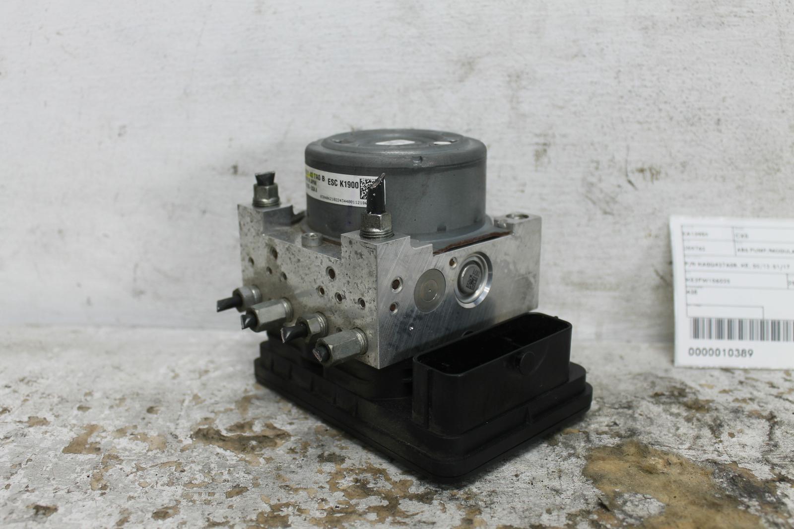 Used Mazda, CX5 Abs Pump/Modulator P/N Ka0G437A0B Ke 02/12 01/17 2012 – image 1 - All Good Parts