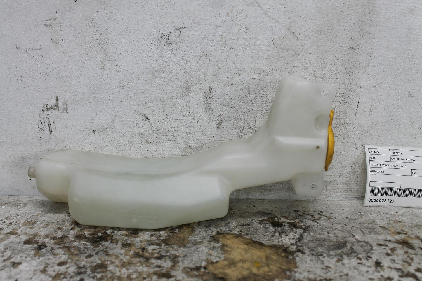 Used Subaru, Impreza Overflow Bottle G3, 2.0, Petrol, 04/07-12/13 2011 – main images - All Good Parts