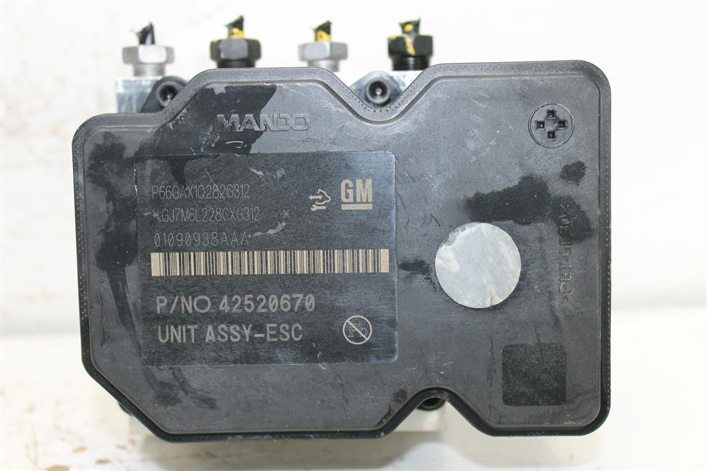Used Holden, Trax Abs Pump/Modulator Pn 42520670 Tj Series 08/13 12/20 2017 – image 2 - All Good Parts