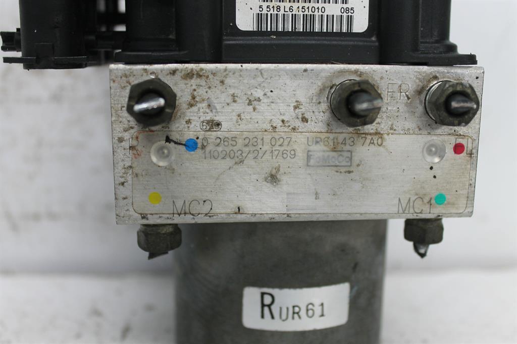 Used Mazda, Bt50 Abs Pump/Modulator Un P/N Ur61437A0 11/06 09/11 2011 – image 3 - All Good Parts