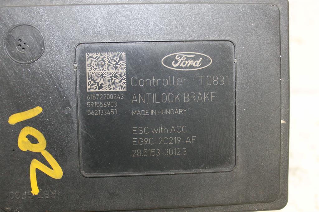 Used Ford, Mondeo Abs Pump/Modulator Md Start/Stop System Type 09/14 06/20 2016 – image 3 - All Good Parts