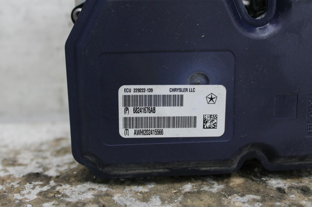 Used Jeep, Grand Cherokee Abs Pump/Modulator Wk 10/10 02/22 2014 – image 2 - All Good Parts