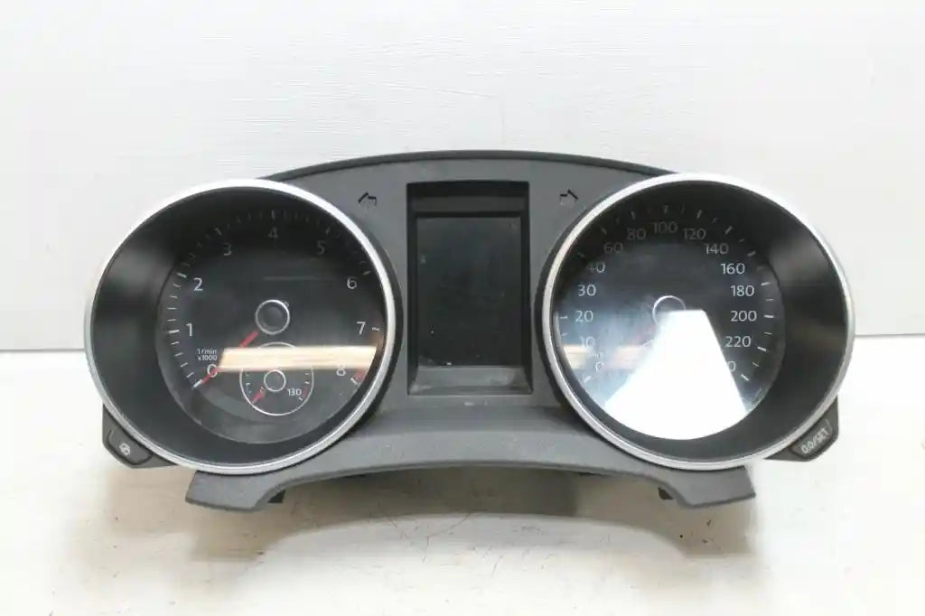 Used Volkswagen, Golf Instrument Cluster Instrument Cluster, Auto T/M, Petrol, Tsi Eng, Gen 6, 10/08-01/16 J9966 2010 – main images - All Good Parts