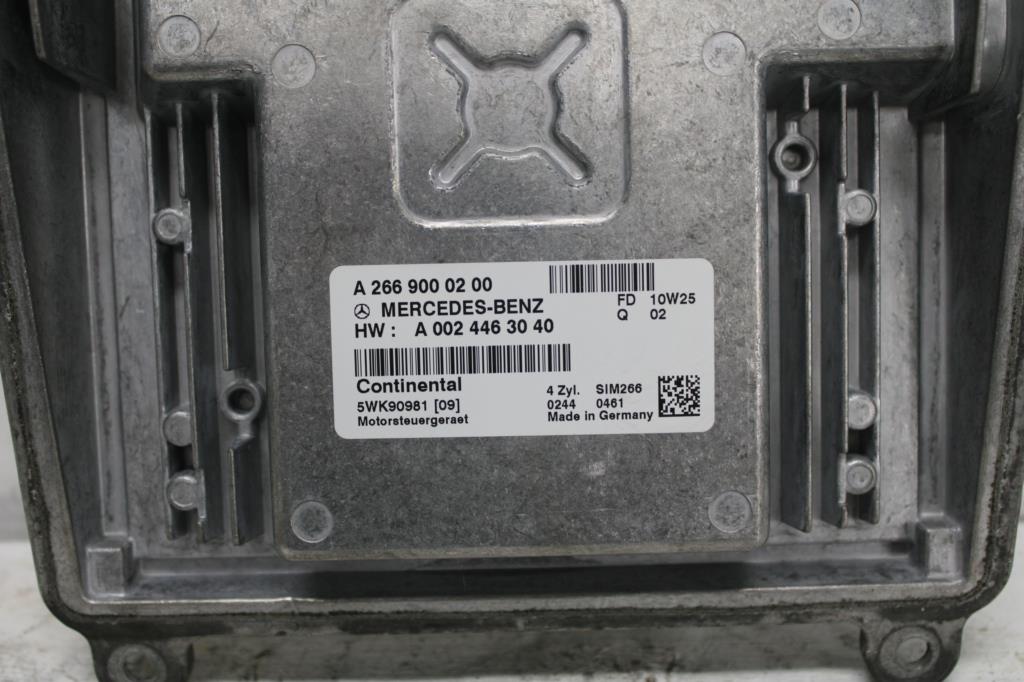 Used Mercedes, B Class Ecu Ecu, 1.7, Petrol, B180, Ecu Only, W245, 11/05-06/11 J24589A 2010 – image 2 - All Good Parts