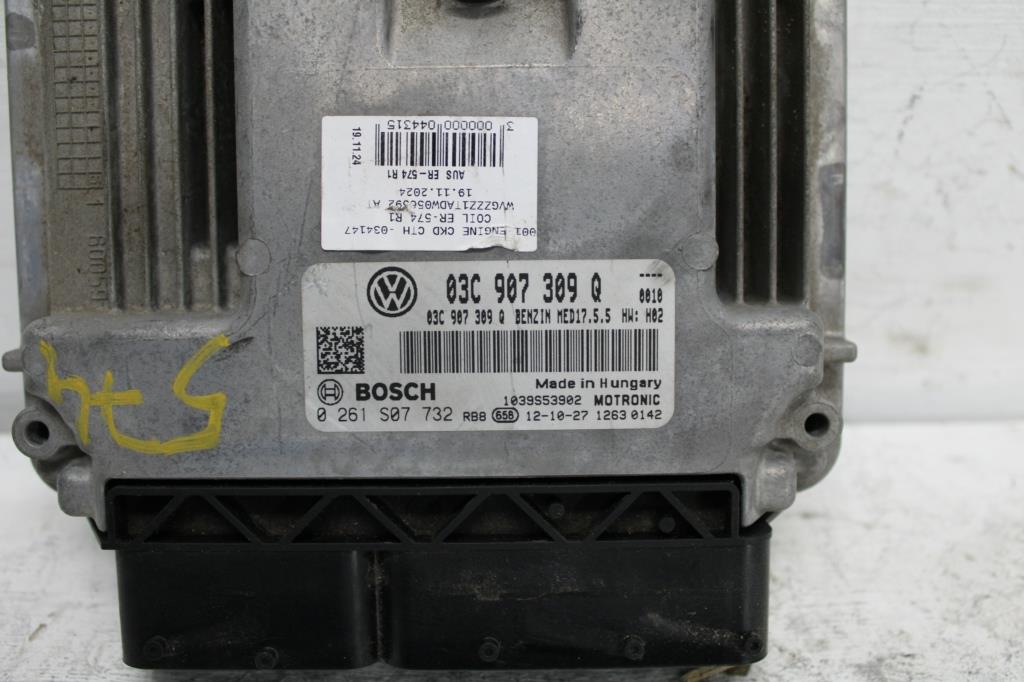 Used Volkswagen, Golf Ecu Ecu, 1.4, Petrol, Cthd Code, Ecu Only, Gen 6, 10/08-01/16 J98146A 2012 – image 2 - All Good Parts