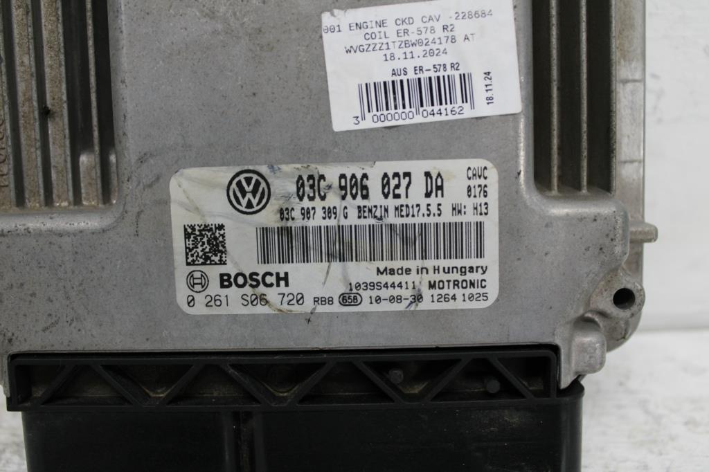Used Volkswagen, Golf Ecu Ecu, 1.4, Petrol, Cavd Code, Ecu Only, Gen 6, 10/08-01/16 J98940A 2010 – image 2 - All Good Parts