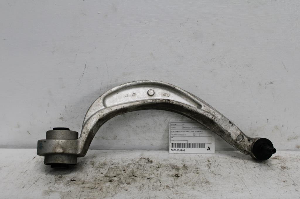 Used Audi, A4 Left Front Lower Control Arm B8 8K Rear (Curved), Early Type, 02/08 06/12 2011 – main images - All Good Parts