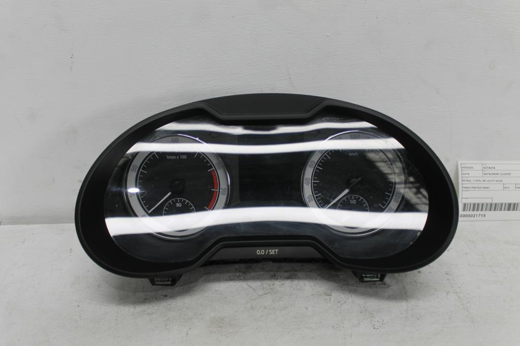 Used Skoda, Octavia Instrument Cluster Petrol 110Tsi, Ne, 02/17 09/20 2019 – main images - All Good Parts