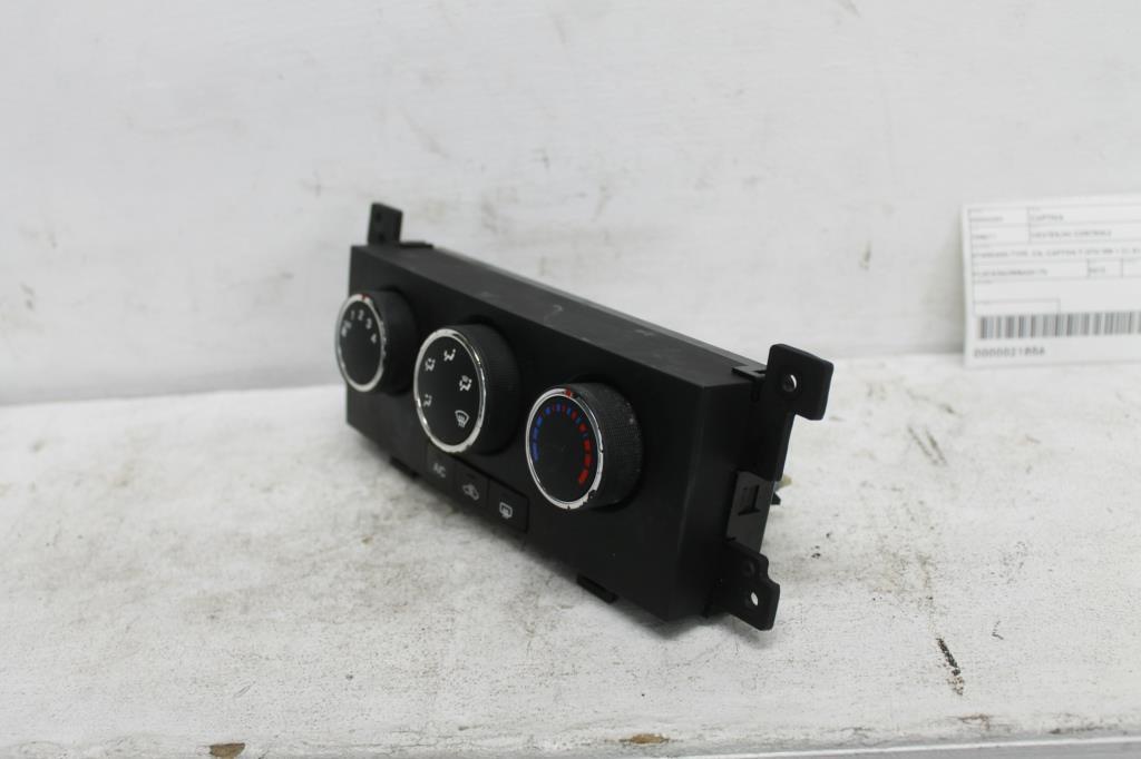 Used Holden, Captiva Heater/Ac Controls Standard Type Cg, Captiva 7 (4Th Vin = C), 01/11 09/15 2013 – image 2 - All Good Parts