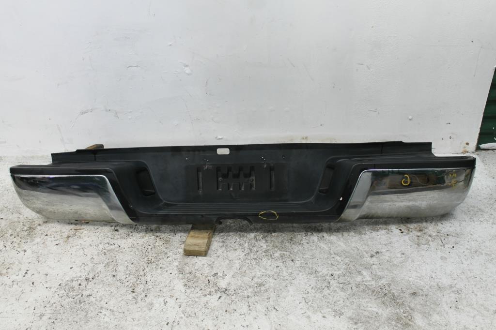 Used Mazda, BT50 Rear Bumper Up-Ur Chrome, Non Park Sensors, Step Type, 10/11 06/20 2012 – main images - All Good Parts