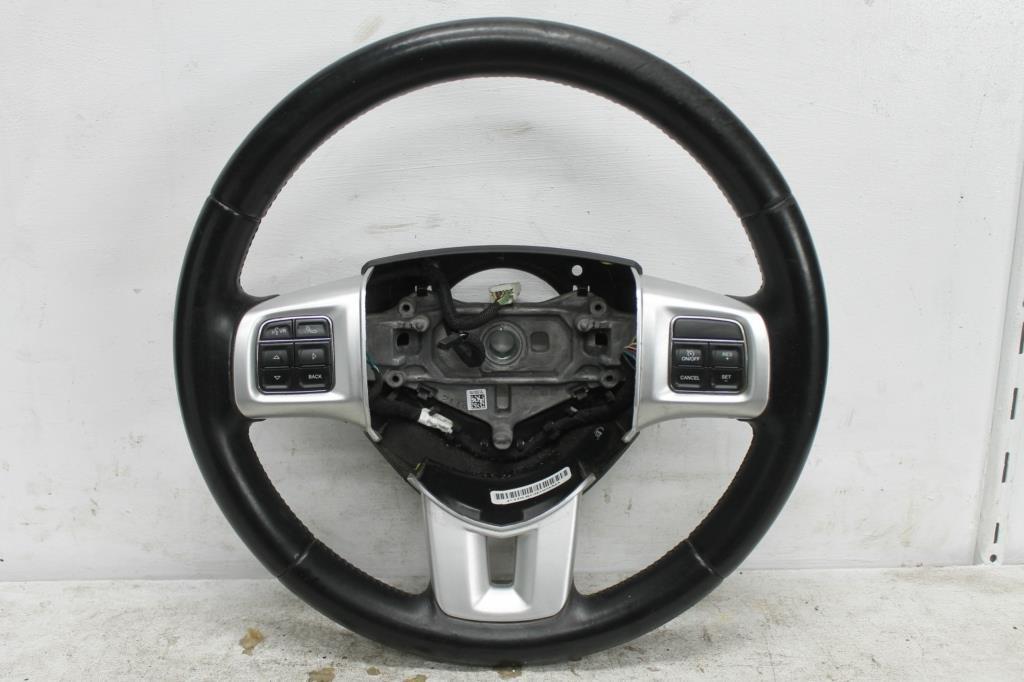 Used Dodge, Journey Steering Wheel Leather Jc, 3 Spoke, W/ Audio Control, W/ Cruise Control Type, 07/11 12/16 2013 – main images - All Good Parts