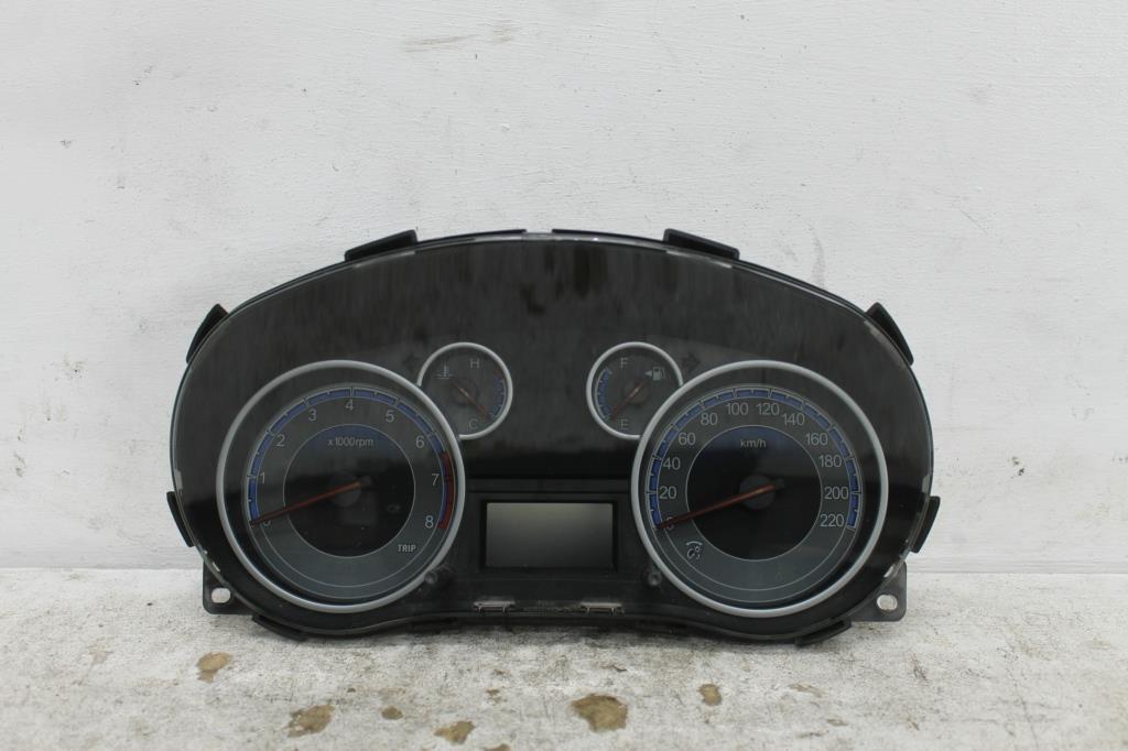 Used Suzuki, SX4 Instrument Cluster Auto T/M J20B, 01/10 01/14 2010 – main images - All Good Parts