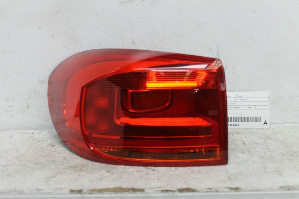 Used Volkswagen, Tiguan Left Taillight 5N 07/11 08/16 2014 – main images - All Good Parts