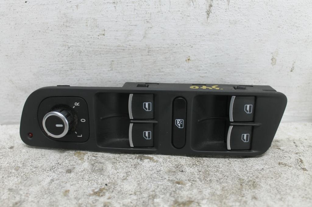 Used Volkswagen, Tiguan Power Window Switch Rh Front (Master Switch) W/ Chrome On Switches Type, 5N, 06/10 08/16 2014 – image 2 - All Good Parts