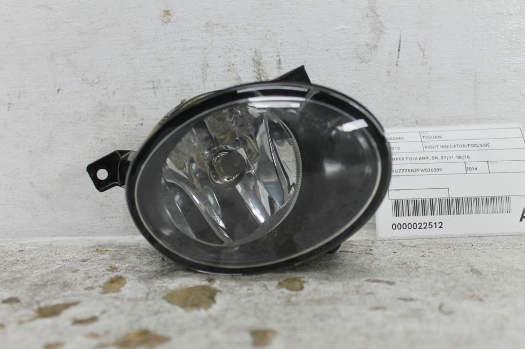 Used Volkswagen, Tiguan Right Indicator/Fog/Side Bumper Foglamp 5N, 07/11 08/16 2014 – main images - All Good Parts