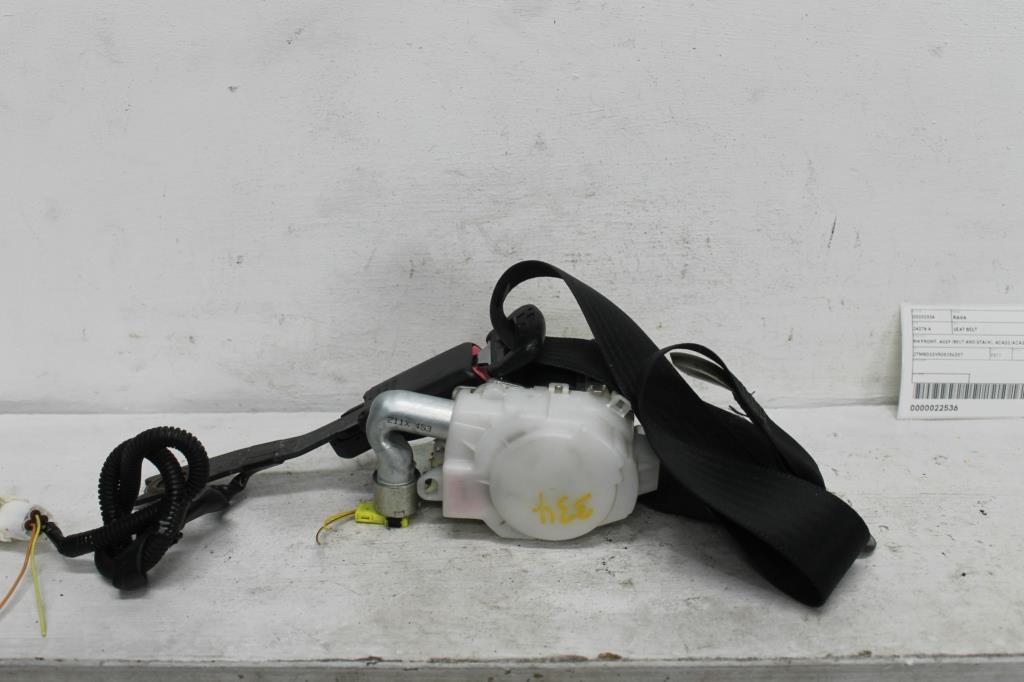 Used Toyota, RAV4 Seat Belt Rh Front Assy (Belt And Stalk), Aca33/Aca38, 11/05 11/12 2011 – main images - All Good Parts