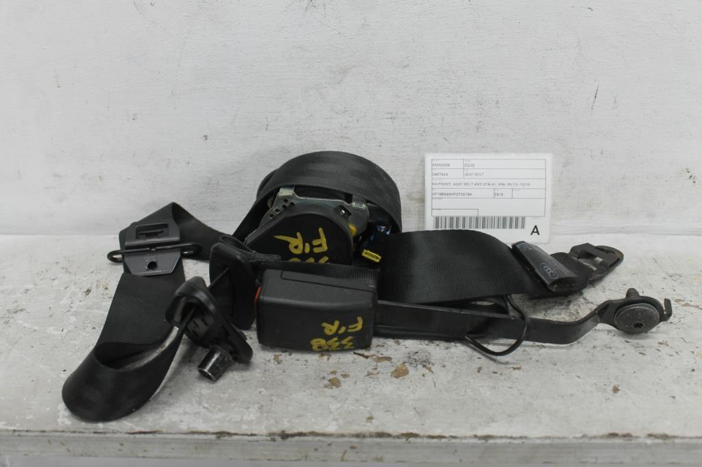 Used Renault, Clio Seat Belt Rh Front Assy (Belt And Stalk), X98, 09/13 10/19 2015 – main images - All Good Parts