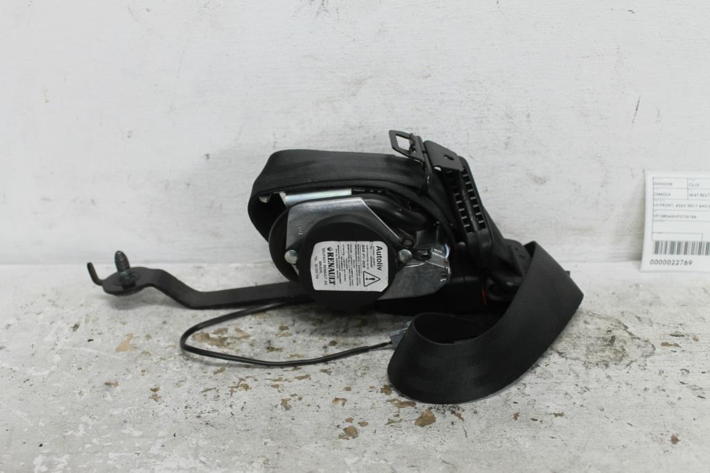 Used Renault, Clio Seat Belt Lh Front Assy (Belt And Stalk), X98, 09/13 10/19 2015 – image 2 - All Good Parts