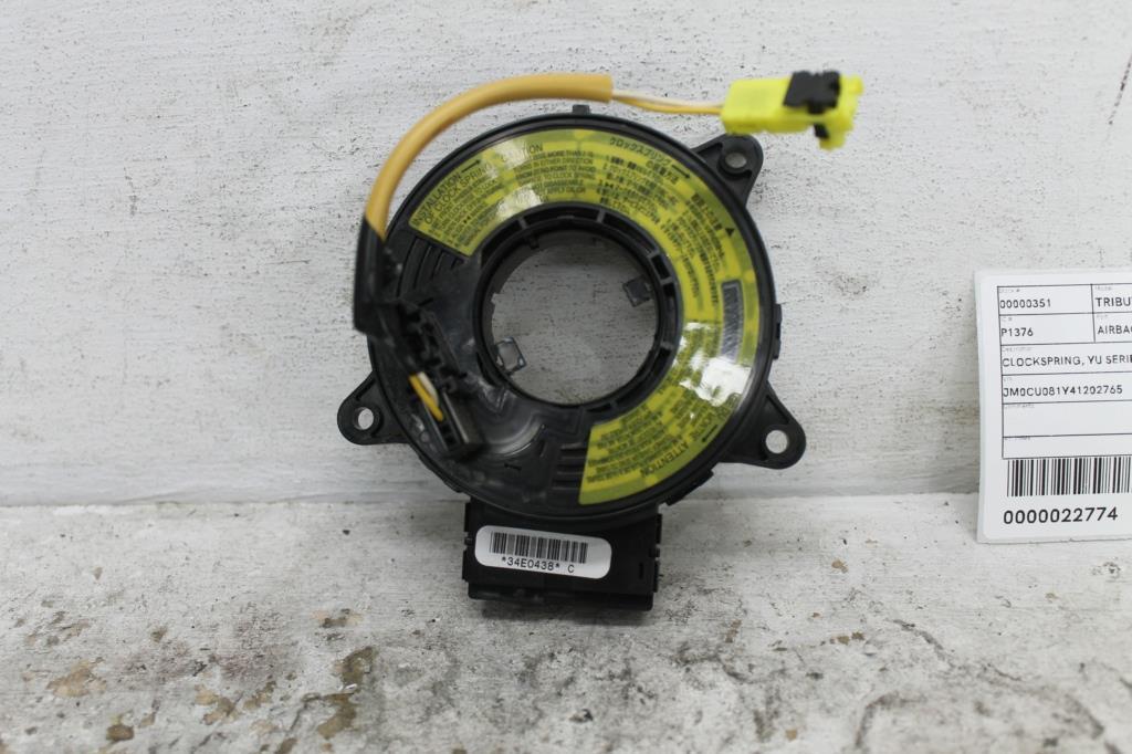 Used Mazda, Tribute Airbag Module/Sensor Clockspring Yu Series, 02/01 06/06 2004 – main images - All Good Parts