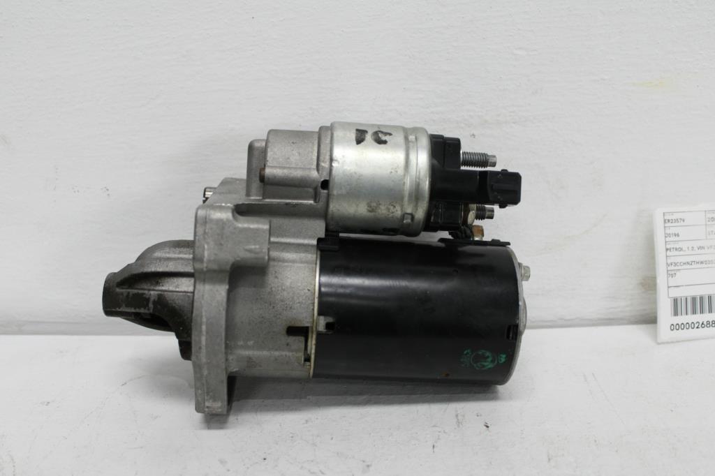 Used Peugeot, 208 Starter Motor Petrol, 1.2, Vin Vf3C*Hnz, A9, 06/15-12/18 2017 – main images - All Good Parts