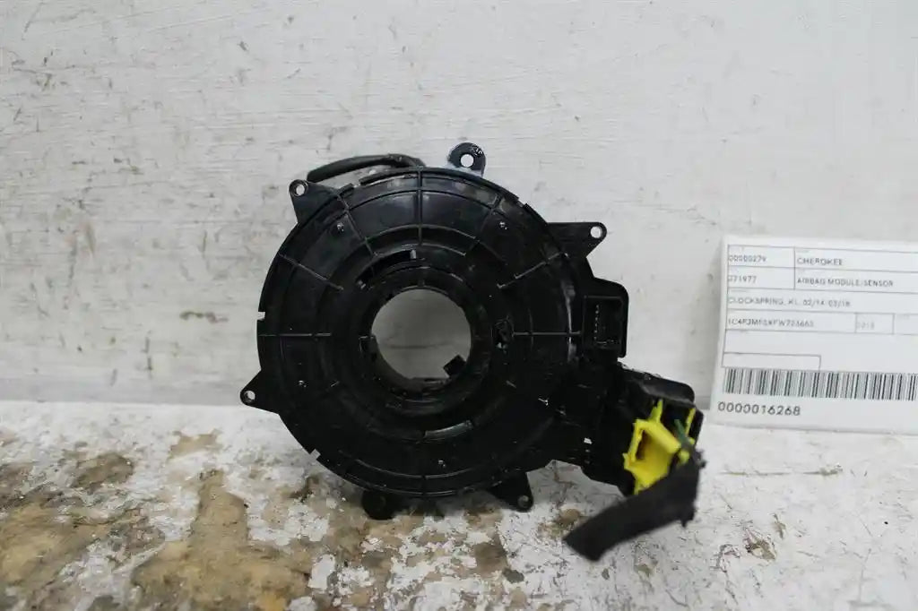 Used Jeep, Cherokee Airbag Module/Sensor Clockspring Kl 02/14 03/18 2015 – image 1 - All Good Parts