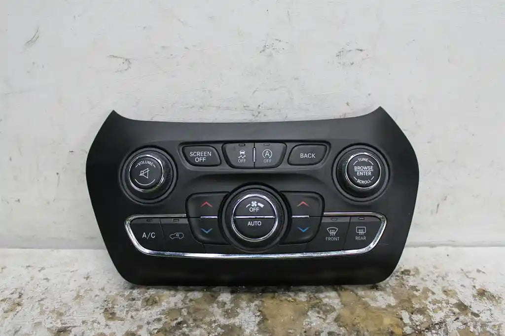 Used Jeep, Cherokee Heater/Ac Controls Kl Climate Control Type 02/14 11/22 2015 – image 1 - All Good Parts